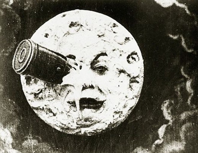 Bekendste beeld uit 'Le Voyage Dans La Lune'