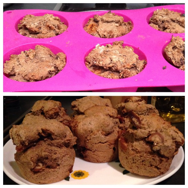 Boven de mislukkingen, onder de gelukte versies.