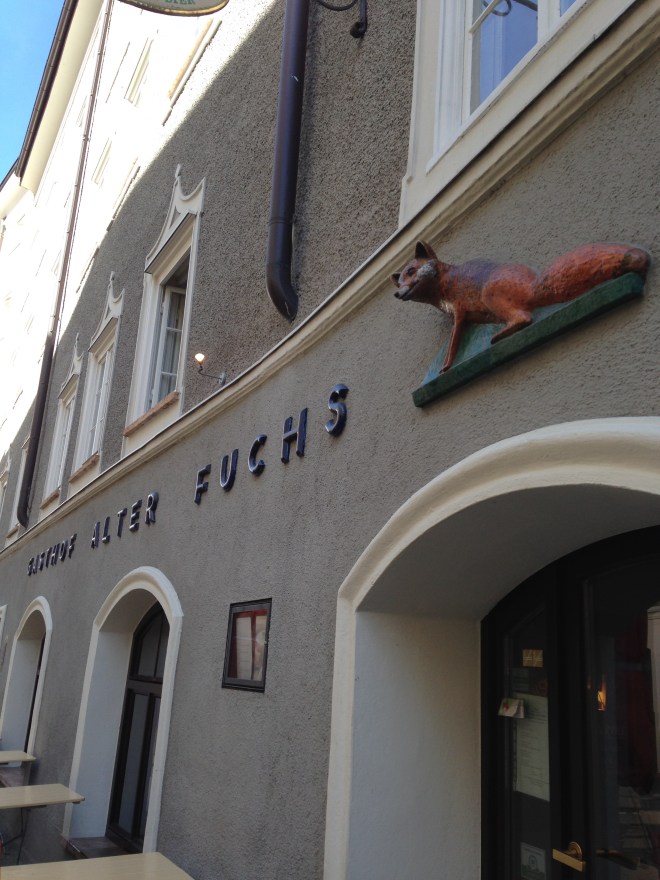 Een vos die mij begroet niet ver van ons hotel. Dat kon geen toeval zijn. 