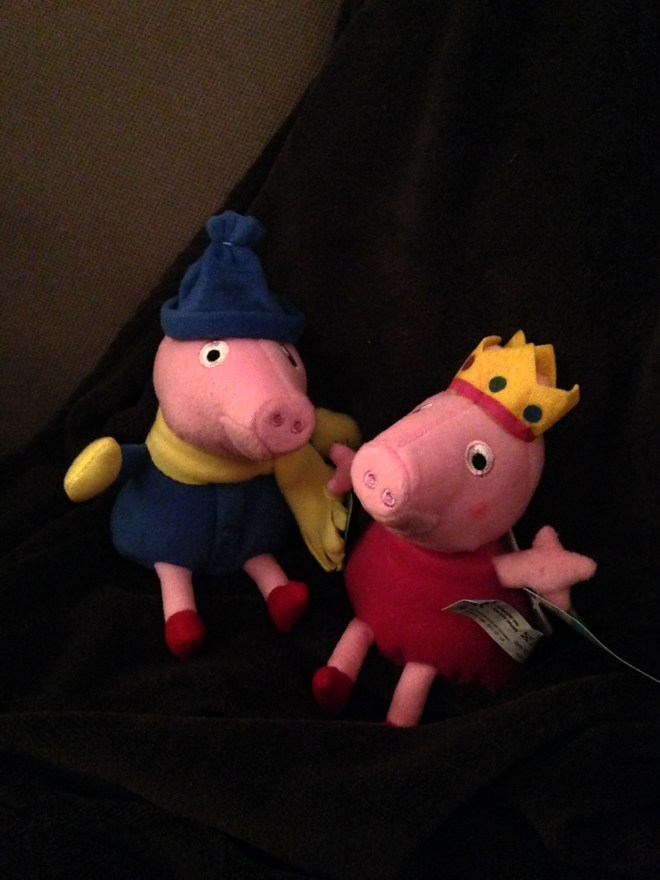 Ik won in een lunapark op de kerstmarkt in Gent niet één maar TWEE varkentjes. Met maar 2 grijpbeurten! 