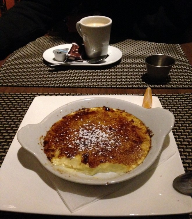 Als je nog een crème brûlée zo groot als je hoofd wil eten in Het Schuurke, dan ga je snel moeten zijn. 